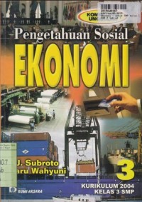 Image of Ekonomi [3]: untuk SMP Kls. III [Kur. th. 2004]
