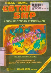 Image of Soal-soal Acuan Ebtanas SMP Lengkap dengan Pembahasan Matematika