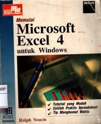 Image of Memulai Microsoft Excel 4: untuk Windows