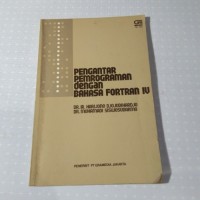 Image of Pengantar pemrograman dengan Bahasa Fortran IV