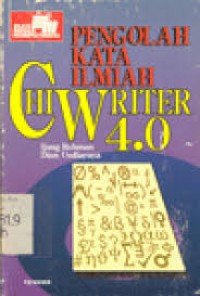 Image of Pengolah Kata Ilmiah Chiwriter 4.0
