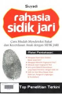 Image of Rahasia Sidak Jari: Cara Mudah Mendeteksi Bakat & Kecerdasan Anak dengan Sidik Jari