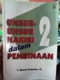 Image of Unsur-unsur Hakiki Dalam Pembinaan [Jilid 2]