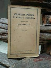 Image of Zakelijk Proza in Bahasa Indonesia