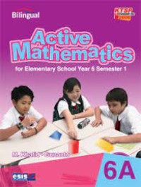 Image of Active Mathematics [6a] : For Elementary School Year VI Semester 1