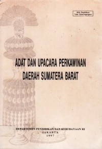 Image of Adat dan Upacara Perkawinan Daerah Sumatera Barat