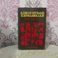 Image of Administrasi Kepegawaian: Suatu Pengantar