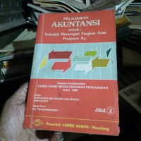 Image of Akuntansi [Jilid 2]: untuk SMTA  [Prog. A3 - GBPP th. 1987]