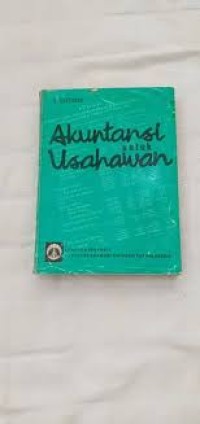 Image of Akuntansi untuk Usahawan=Management Accounting