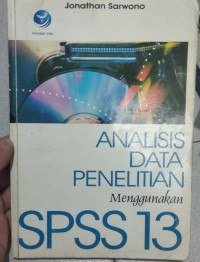 Image of Analisis Data Penelitian Menggunakan SPSS 13