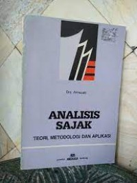 Image of Analisis Sajak : Teori, Metodologi & aplikasi