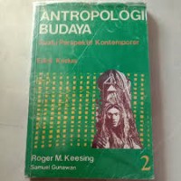 Image of Antropologi Budaya: Suatu Perspektif Kontemporer [Jilid 2]