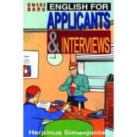 Image of English for Applicants interviews