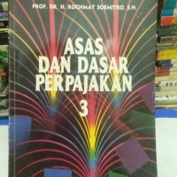 Image of Asas dan Dasar Perpajakan [Jilid 3]