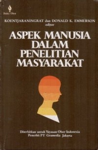 Image of Aspek Manusia dalam Penelitian Masyarakat