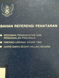 Image of Bahan Referensi Penataran