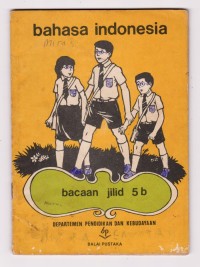 Image of Bahasa Indonesia Bacaan [5b] : Untuk Murid Kelas V SD