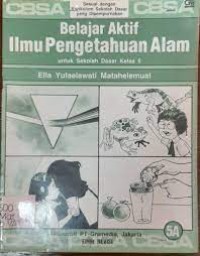 Image of Belajar Aktif Ilmu Pengetahuan Alam [5a] : Untuk SD Kelas V