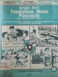 Image of Belajar Aktif Pendidikan Moral Pancasila [5a] : Untuk SD Kelas V