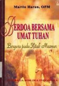 Image of Berdoa Bersama Umat Tuhan : Berguru pada Kitab Mazmur