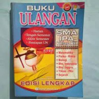 Image of Buku Ulangan SMA IPA Kls. XII [Edisi Lengkap]