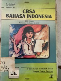 Image of CBSA Bahasa Indonesia [5a] : Untuk SD Kelas V Tengah Tahun Pertama