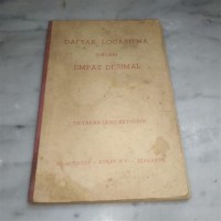 Image of Daftar Logaritma dalam Empat Desimal