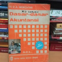 Image of Dasar-dasar Akuntansi [Jilid 2]