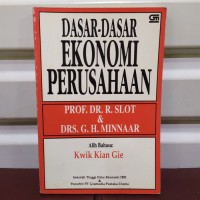 Image of Dasar-dasar Ekonomi Perusahaan