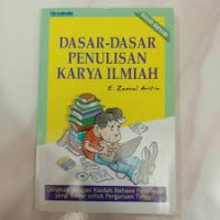 Image of Dasar-dasar Penulisan Karya Ilmiah
