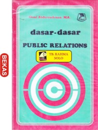 Image of Dasar-dasar Public Relations