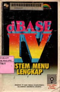Image of Dbase IV: Sistem Menu Lengkap