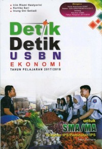 Image of Detik -detik USBN Ekonomi th. Pelj. 2017 - 2018: untuk SMA/MA  Program IPS/Peminatan IPS