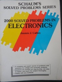 Image of Schum's Solved Problems Series: Electronics