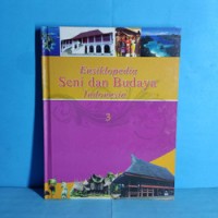 Image of Ensiklopedia Seni dan Budaya Indonesia [3]
