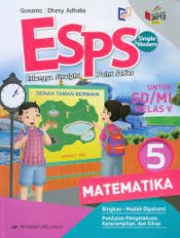Image of ESPS : Matematika untuk SD/MI Kelas V