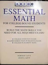 Image of Essential Math: for Colege-Bound Students