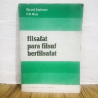 Image of Filsafat Para Filsuf Berfilsafat