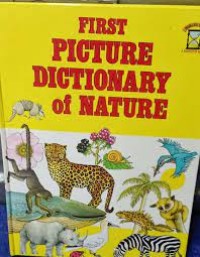 Image of First Picture Dictionary of Nature