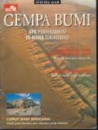 Image of Gempa Bumi : Apa Penyebabnya? Di mana Terjadinya?