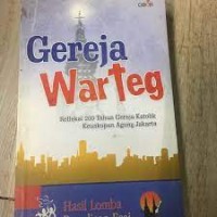 Image of Gereja Warteg : Refleksi 200 Tahun Gereja Katolik Keuskupan Agung Jakarta
