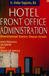 Image of Hotel Front Office Administration=Administrasi Kantor Depan Hotel