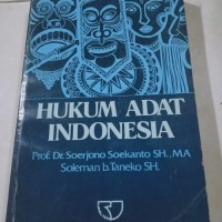 Image of Hukum Adat Indonesia