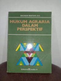 Image of Hukum Agraria dalam Perspektif