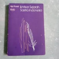 Image of Ikhtisar Sejarah Sastra Indonesia