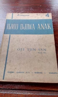 Image of Ilmu Djiwa Anak