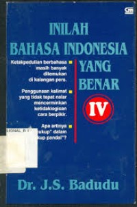 Image of Inilah Bahasa Indonesia yang Benar [4]