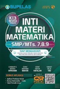 Image of Inti Materi Matematika: untuk SMP Kls. VII, VIII & IX