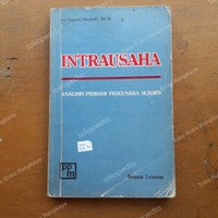 Image of Seri Pustaka Eksekutif [19]: Intrausaha=Analisis Pribadi Pengusaha Sukses [Intrapenuership]