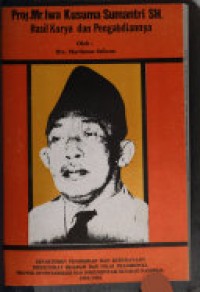 Image of Iwa Kusuma Sumantri: Hasil Karya dan Pengabdiannya